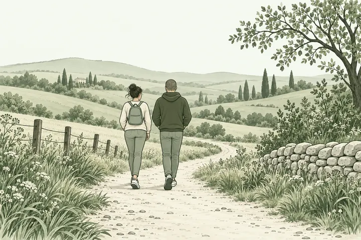 Illustration de la balade thérapeutique